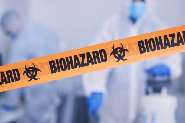 Professional Infectious Disease Decontamination technician working in Kingston, MA